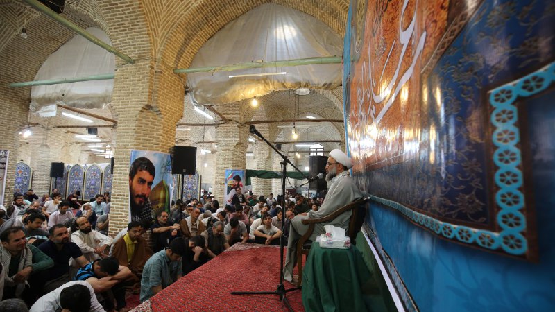 گزارش تصویری مراسم اعتکاف