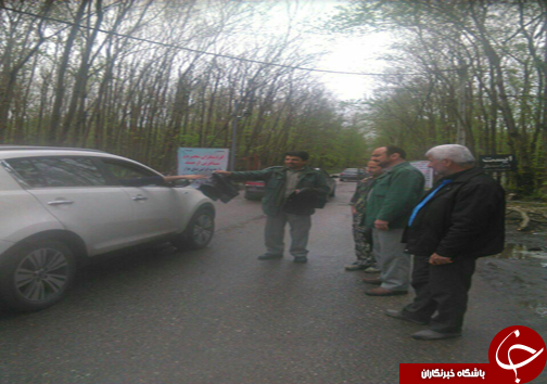 توزیع کیسه&zwnj;های زباله پلاستیکی در مناطق&zwnj;های گردشگری مازندران +تصاویر