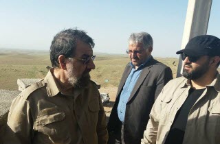 عید دیدنی محسن رضایی در مرز +عکس