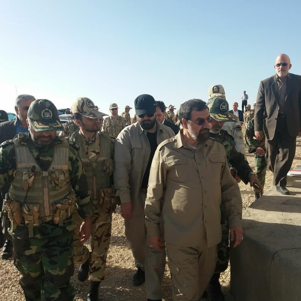 عید دیدنی محسن رضایی در مرز +عکس