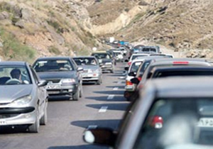 ترافیک پر حجم و روان و در بعضی مناطق استان اصفهان