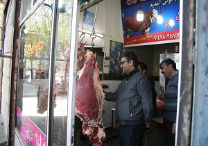 نظارت سه اکیپ به صورت مستمر بر بازار فروش گوشت قرمز و مرغ