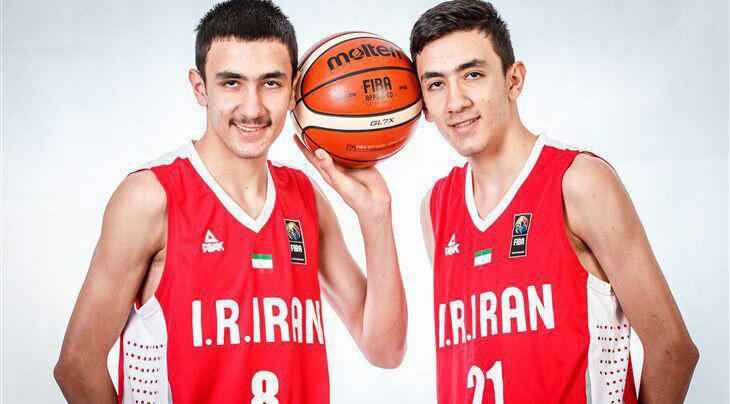 برادران بسکتبالیست ایرانی مورد توجه سایت فدراسیون جهانی بسکتبال