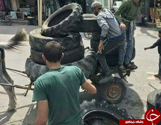 راهکار جالب فلسطینی&zwnj;ها برای فرار از دست تک تیراندازهای اسرائیلی +عکس