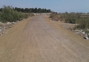 کمبود سیستم روشنایی جاده در شهرک باهنر + فیلم