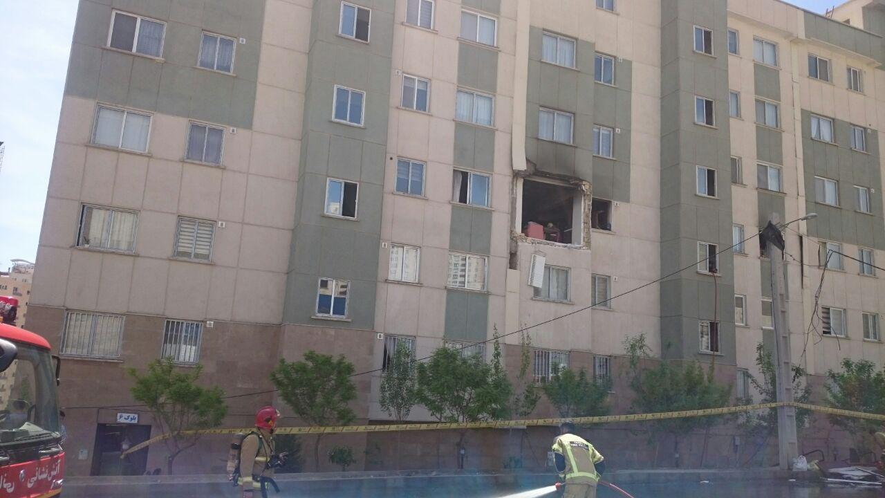 مصدومیت 5 نفر در پی  انفجار منزل مسکونی
