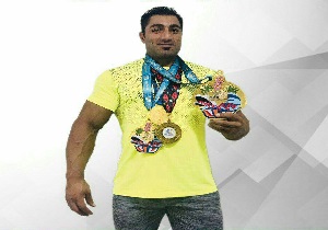بازگشت میرحسینی قهرمان زیبای جهان به شهرجهانی یزد