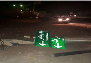 برخورد با تیر برق سه کشته و زخمی برجای گذاشت
