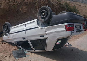 واژگونی خودرو در علی آبادکتول ۷ مصدوم بر جای گذاشت