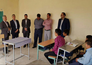 شرکت سنگ آهن در سیرجان مدرسه ساخت