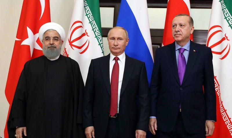 اجلاس سه جانبه سران کشورهای ایران، روسیه و ترکیه در آنکارا آغاز شد