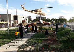 باغ موزه دفاع مقدس اصفهان از مکان های مورد استقبال گردشگران نوروزی