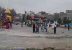 وضعیت نامناسب پارک ولیعصر در شهر قدس + فیلم