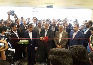 افتتاح بیمارستان شهدای قم با حضور لاریجانی