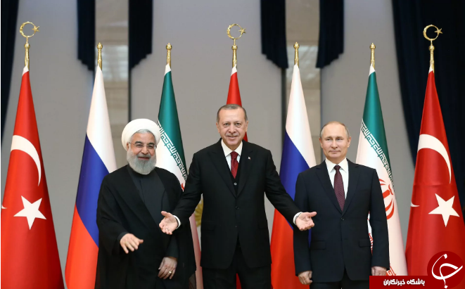 تصاویر روز: از تظاهرکنندگان فلسطینی در غزه تا نشست روسای جمهور ایران، ترکیه و روسیه