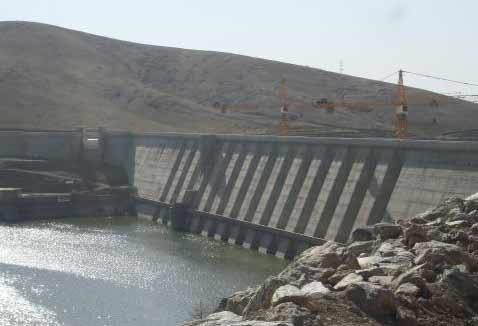 کاهش 44 درصدی ورودی آب به سد اکباتان همدان