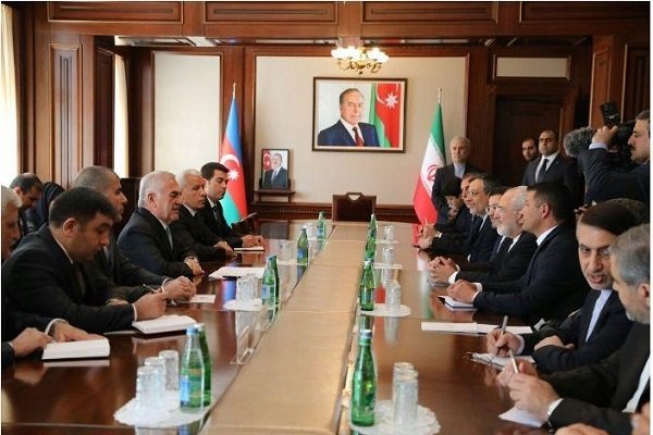 ظریف با رئیس مجلس عالی جمهوری خودمختار نخجوان دیدار کرد