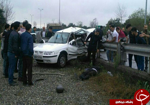 یک کشته و ۱۰ مصدوم در دو تصادف رانندگی