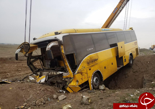 سانحه رانندگی با ۲۰ مصدوم در آزاد راه قزوین، کرج +تصاویر