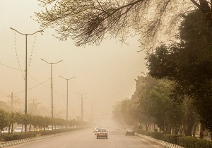 وزش تندباد و گرد و خاک در خراسان جنوبی