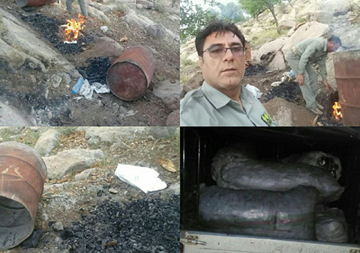 کشف ۴ عدد کوره زغالی در کازرون