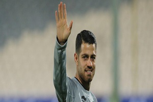 پورعلی گنجی در ترکیب السد برابر الخریطیات+عکس