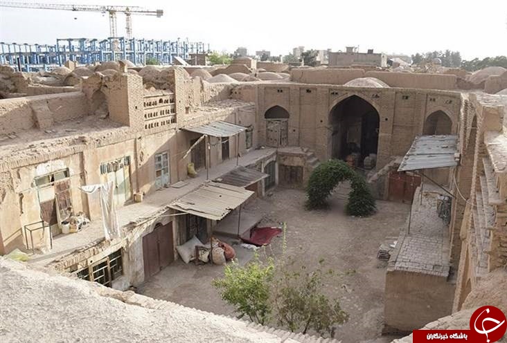 وضعیت اسفبار یک اثر باستانی+ تصاویر