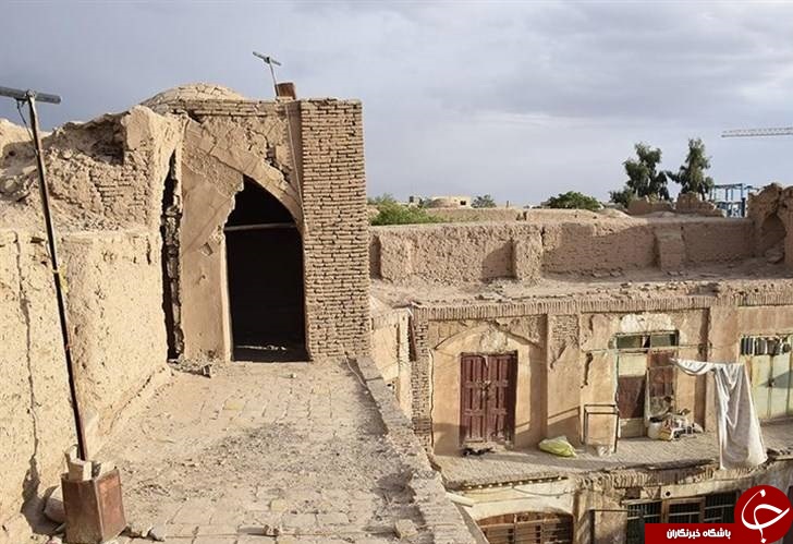 وضعیت اسفبار یک اثر باستانی+ تصاویر