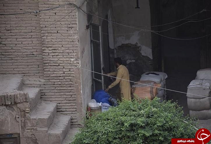 وضعیت اسفبار یک اثر باستانی+ تصاویر