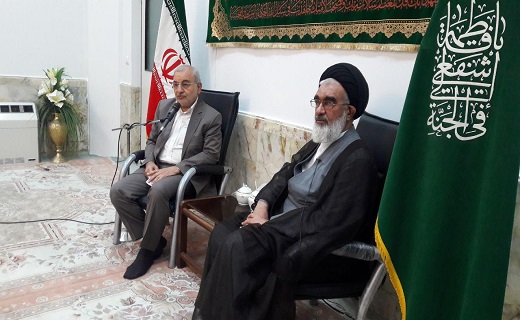 دیدار نوروزی استاندارقم با مسئولان استانی