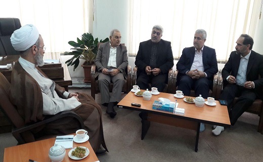 دیدار نوروزی استاندارقم با مسئولان استانی