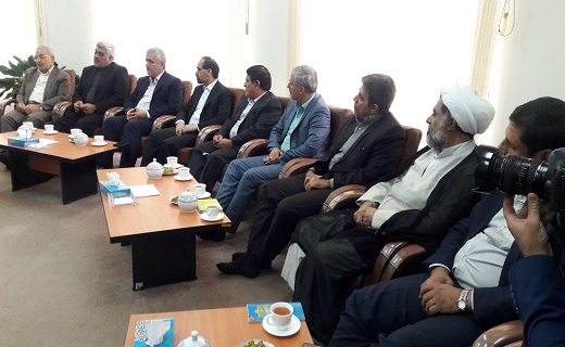دیدار نوروزی استاندارقم با مسئولان استانی