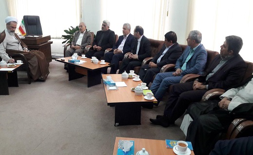 دیدار نوروزی استاندارقم با مسئولان استانی