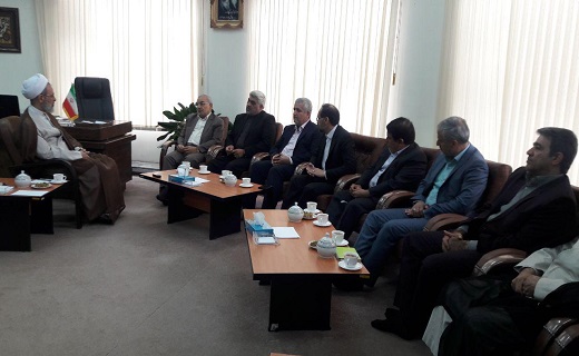 دیدار نوروزی استاندارقم با مسئولان استانی