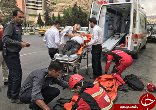 امداد کوهستان برای نجات بیمار دچار حمله قلبی
