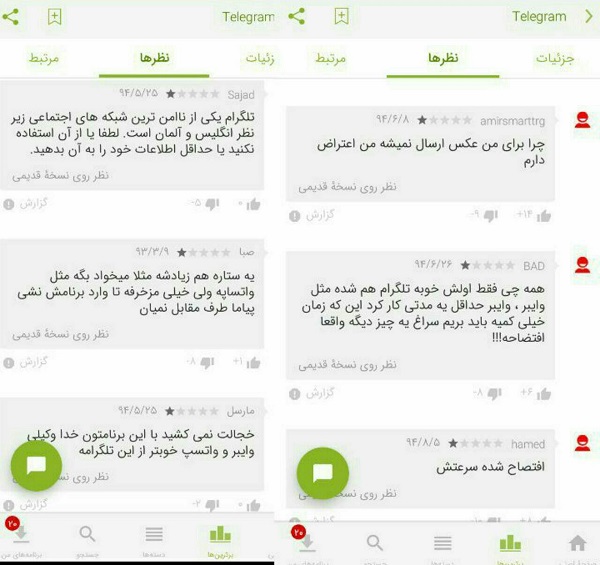 کاربران در ابتدا چه نظری درباره تلگرام داشتند؟