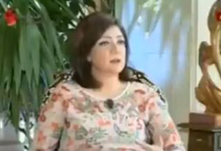 سقوط خمپاره حین پخش زنده در شبکه الاخباریه سوریه+فیلم