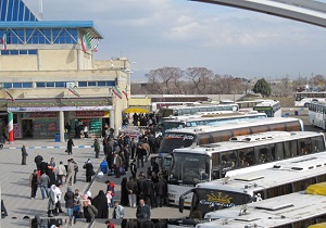 ثبت بیش از ۹ هزار سفر از پایانه مسافربری قزوین