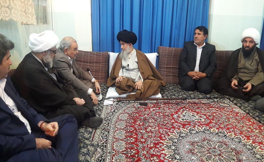 ادامه دیدارهای نوروزی استاندارقم با مراجع تقلیدو مسئولان استانی