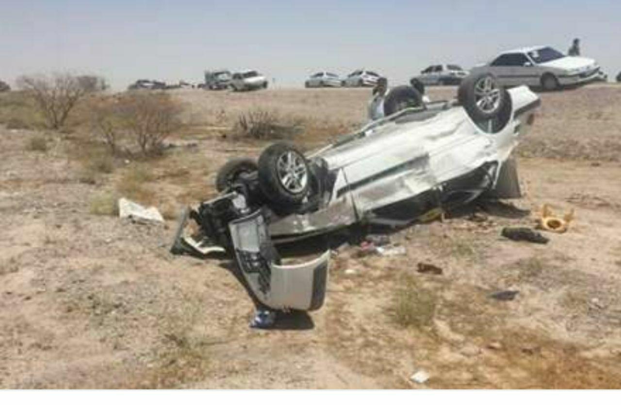 66درصد حوادث رانندگی از نوع واژگونی بوده اند&zwnj;