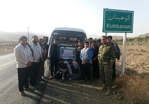 خدمت رسانی جهادگران یزدی در مناطق زلزله زده کوهبنان و کرمانشاه درایام نوروز