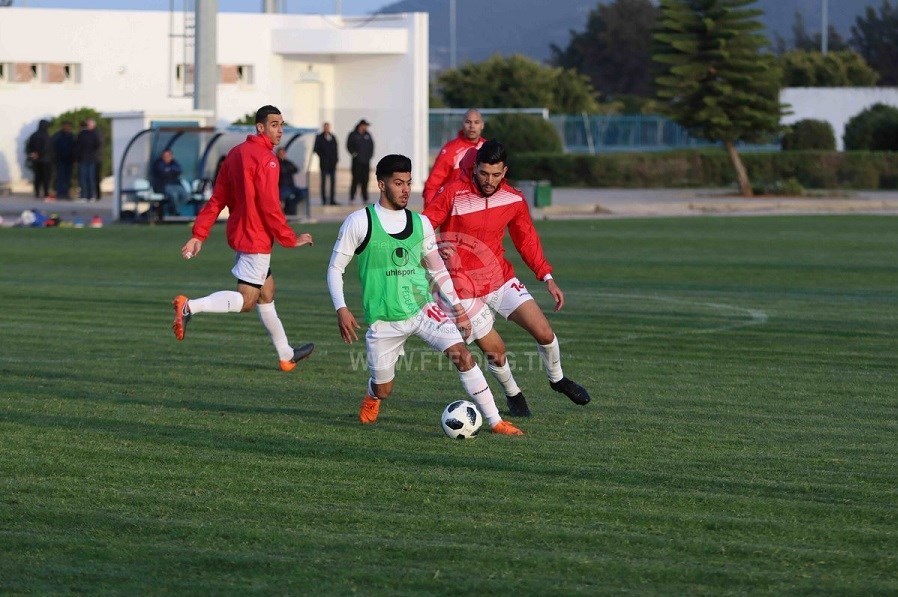 تمرین جدی تونسی ها پیش از بازی مقابل ایران