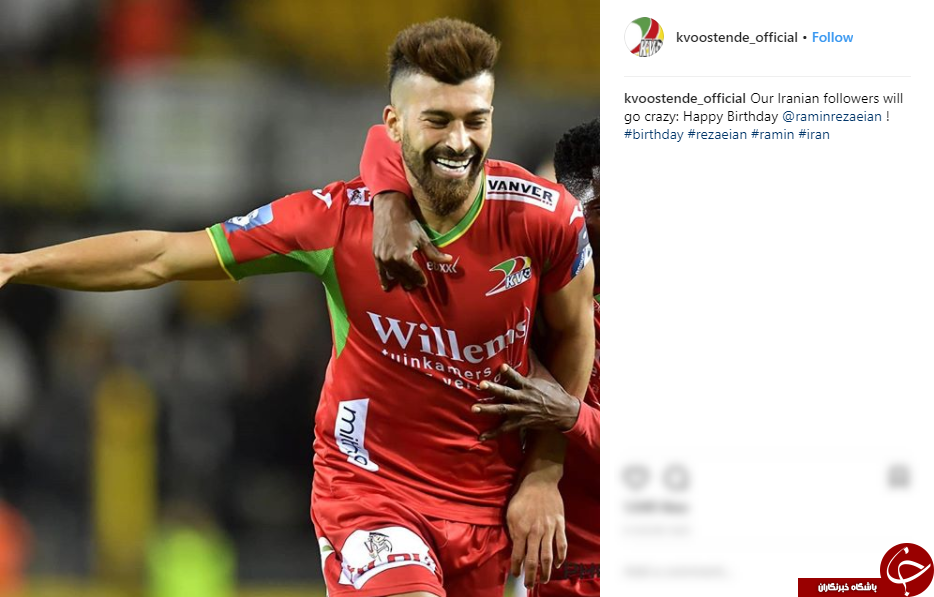 پیام تبریک باشگاه اوستنده به بازیکن سابق پرسپولیس