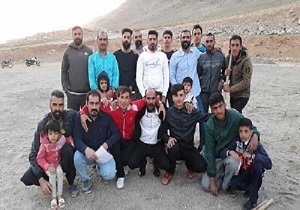 شرکت کاپیتان تیم تراکتورسازی در جام نوروزی روستای ملوسان