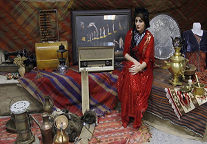 برپایی نمایشگاه فرهنگ و سنن کردی در مهاباد
