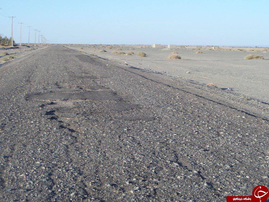 وضعیت اسفناک جاده در روستای ده رضا&nbsp;+ تصاویر