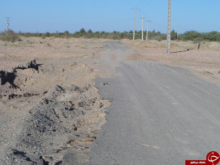 وضعیت اسفناک جاده در روستای ده رضا&nbsp;+ تصاویر