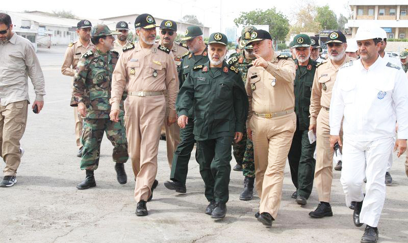 سردار سرلشکر پاسدار رشید از منطقه یکم نداجا بازدید کرد