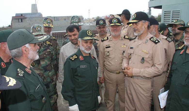 سردار سرلشکر پاسدار رشید از منطقه یکم نداجا بازدید کرد