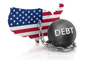 افزایش کسری بودجه و بدهی عمومی دولت فدرال آمریکا